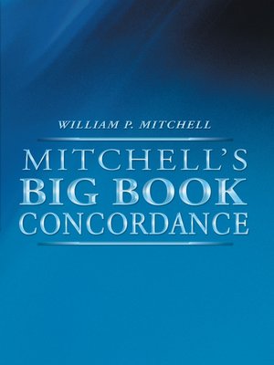 cover image of Mitchell's Big Book Concordance